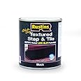 Rustins STBLW500 Quick Dry Step & Tile Paint Black 500ml On