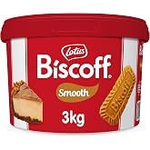 Lotus Biscoff Spread Cream | Creamy | Bucket | 3 kg | Caramelized Cookie Flavor | Vegan | No Nuts | No Added Colors or Flavor