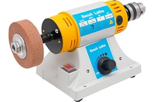 OUKANING Polermaskin, 10 000 varv/min, smycken, 320 W, liten multifunktionell polermaskin för träbearbetning, elektrisk smyck