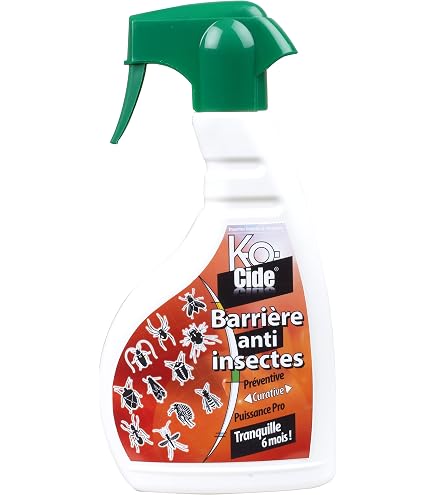 Spray Insecticide Choc TONER 1L - Anti Cafards, Fourmis, Punaises, Moustiques - Effet Immédiat & Rémanent