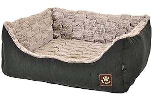 Vadigran Panier Asma pour Chien Anthracite/Gris 75 x 60 cm