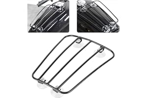 ‎KIMISS KIMISS Motorrad-Kraftstofftankhalter, Universal-Saugnapf-Gepäckträger, Schwarz