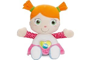 Chicco Emily Prima Bambola, Gioco per neonati e bambini, Pupazzo con Materiali Morbidi e Imbottitura, Sonaglio, Rosa, Lavabile in Lavatrice, Idea regalo, Giocattolo per bambini, 0 Mesi+