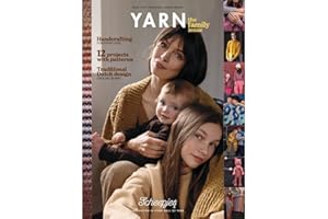 Revista Scheepjes YARN Bookazine n.° 18, edición familiar, Reino Unido, 1 unidad