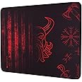 ZEBRONICS Firestorm Gaming Mouse pad for All Mouse sensors with Micro-Textured Fabric Surface, Anti Slip Rubber Base, 440x350mm Size, 4mm Thickness and a Portable roll and go Design