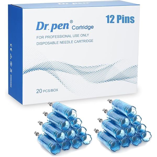 Dr. Pen Ersatzpatronen 12-Pin – 5 Stück Für A11/A9/M8S/A8S, Steril & Mit Anti-Rückfluss-Ventil