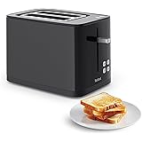 Tefal TT640810 Tostador Smart´n light 2 ranuras,pantalla digital,cuenta atrás,ajustes personalizados,función descongelar,func