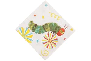 Fun Express - Very Hungry Caterpillar Beverage Napkins for Birthday - Party Supplies - Print Tableware - Print Napkins - Birthday - 16 Pieces