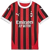 PUMA ACM Home Jersey Replica Jr Men's/Unisex Jersey, For All Time Red-PUMA Black, 5-6 YEARS OLD