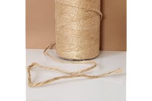 D.Rect Professional 111014 Sznurek Bawełniany, Biały, Ø 1,8 mm/50 m