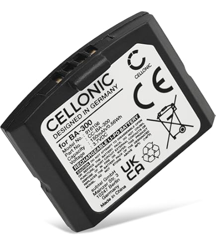 Batteria 280mAh Per Sennheiser Flex 5000, RS 2000, RS 5000, Set 880 - Ricambio Compatibile BAP-800 - Foto 7