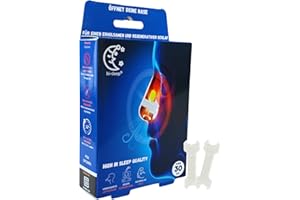 ‎HI-SLEEP hi-sleep® 30 Stück PREMIUM Nasenpflaster Nasal stripes - Gegen schnarchen, besser atmen, besser leben, ruhiger schlafen, Schnarchstopper