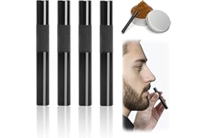 TMZELOA 4 Pajitas de Metal, Pajitas de Metal S-Nuff, Tubo de Metals con Pajita Portátil Pajita de Viaje Reutilizable de Primera Calidad Pajitaa Portátiles de Metals de 7cm Pajit de Viaje Reutilizables