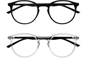 Opulize Met Pack 2 Bloqueo Luz Azul Gafas De Lectura Computadora Juego De Azar Negro Marrón Carey Hombres Mujeres BB60-12