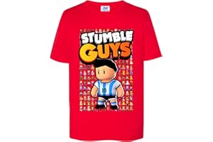 CAMISOLETA Camiseta Futbol Stumble Guys, Stumble Guys, Camiseta niño Stumble Guys, Camiseta niño, Camiseta niña, Camiseta Videojuego