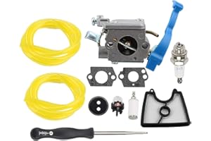 Hippotech Kit guarnizioni carburatore e filtro aria per soffiatore Husqvarna 125B 125BX 125BVX