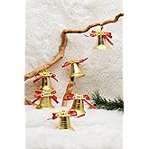 Waldern New Year 6 Merry Christmas Bell Ornament 5cm