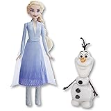 frozen talk and glow olaf and elsa