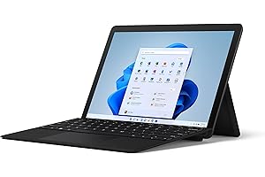 Microsoft Surface Go 3 - Portátil 2 en 1 de 10.5 pulgadas, Full HD, Wifi, 10th Gen Intel Core i3, 8 GB RAM, 128 GB SSD, Windows 11 Home, Negro