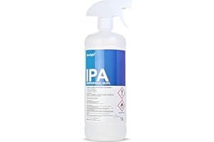 DARNLIGHT Isopropanol 1l IPA 99,9% Isopropylalkohol – Reinigungsalkohol für Industrie, Haushalt und Werkstatt – Isopropanol Spray zum Reinigen und Entfetten (1L)