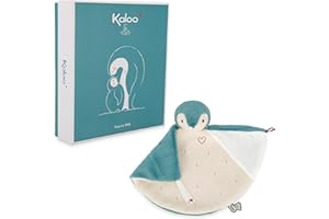 KALOO - Complices - Doudou Pinguino Verde - Trattiene gli Odori - 23 cm - Dalla Nascita, K212009