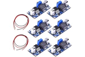 Youmile 6Pcs Module d'alimentation abaisseur Buck Converter DC à DC 3.0-40V à 1.5-35V Module de régulateur de tension haute efficacité