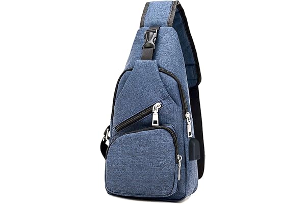 flintronic Sacoche Homme Bandouliere, Sac à Poitrine, Sac à Dos de Voyage pour Homme & Femme