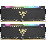 Patriot Viper Çelik RGB DDR4 32 GB (2 x 16 GB) 3600 MHz Kiti - PVSR432G360C0K