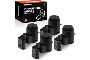 Frankberg 4 x parkeringssensor PDC-sensor fram bak 3-polig kompatibel med 1-serien E81 116-130 1,6 L 2,0 L 3,0 L 2006–2011 3