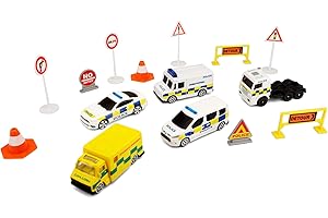 Maisto FRESH METAL EMERGENCY FORCE Playset with Die-cast Vehicles, Multiple Colours