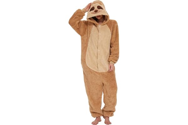Adulte Kigurumi Pyjama Unisexe Anime Animal Costume Cosplay Déguisement Combinaison Onesies Ensembles de Pyjama Panda Vêtements de Nuit Sleepwear