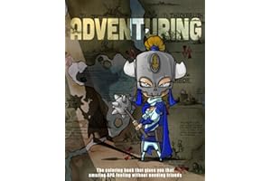 Adventuring: The coloring book that gives you that amazing RPG feeling without needing friends