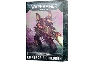 Games Workshop - Warhammer 40,000 - Datasheet Cards: Emperor's Children