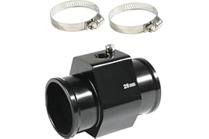 Xibao Adaptateur Sonde pour Voiture et Radiateur,Capteur de Température D'eau pour Voiture,Tuyau de Joint de Température de L'eau,Accessoires de Voiture,Compatible avec la Plupart des Voitures (28mm)