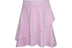 A2Z 4 Kids Enfants Filles Jupe Plaine Mode Danse Double Couche Fête Jupes Âge 5-13 Ans