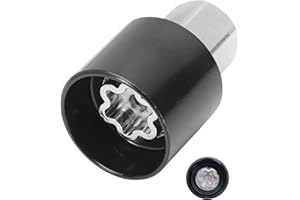NIYATA 1 Pc Anti Theft Car Locking Wheel Nut Key 198, Replacement for Security Master Anti Theft, Locking Wheel Nut Key for Vauxhall Opel Corsa Vectra Saab GM Zafira Adam Merivia