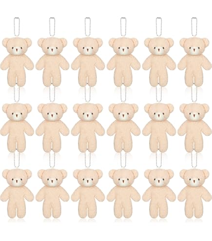 Ohfruit Lot De 5 Jouets Gashapon - Porte-clés En Peluche