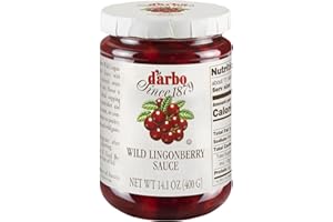 DARBO d'arbo D'arbo Preiselbeeren in Gläsern, 14,1 Unzen