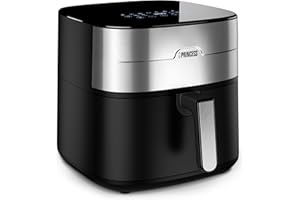 Princess Dual Heat Airfryer – 8L XXL – Doble elemento calefactor – Freidora de aire 15 en 1 – Sin BPA ni PFAS – Aviso de agitar – Ahorro de energía del 60 % – 2000 W – 182280