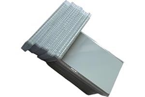 YARONGTECH Tarjeta RFID de doble frecuencia 125khz EM4100 y 13.56 MHz RFID 1K PVC blanco (paquete de 100) (blanco)