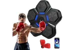 Pneterg Pugilato Muro Musica, Macchina Da Pugilato Musicale Adulto, Music Boxing Machine, Macchina Boxe Musicale Adulto, Boxing Training A Parete per Allenamento