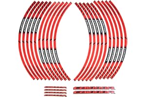 aVDB Stickers de llantas Racing modelo CB1000R (rojo)