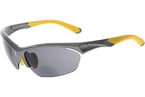 ‎EYEKEPPER Eyekepper TR90 Unbreakable Sport Bifocal Sonnenbrillen Baseball Laufen Angeln Fahren Golf Softball Wandern halb-randlose Lesebrillen