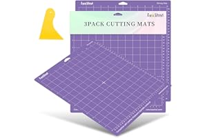 Confezione da 3 tappetini da taglio StrongGrip per Cricut, Lya Vinyl 30,5 x 30,5 cm, per Cricut Explore Air Series e accessori Cricut