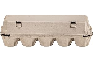 MEINHOF, GEFLÜGELZUBEHÖR UND FUTTERMITTEL 10er Eierschachteln, Eierkarton unbedruckt, im Bund je 80 Stk, neutral (Grau)