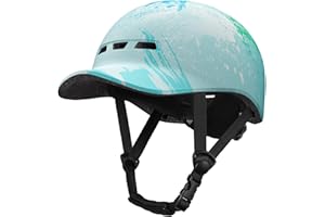 Shinmax Casque Velo Homme Femme Adultes Urbain Casque Vélo avec Visière Léger Casque Velo Route Cyclisme Skate Roller Trottinette Protection de la Sécurité Casque VTT Réglable 57-62 cm