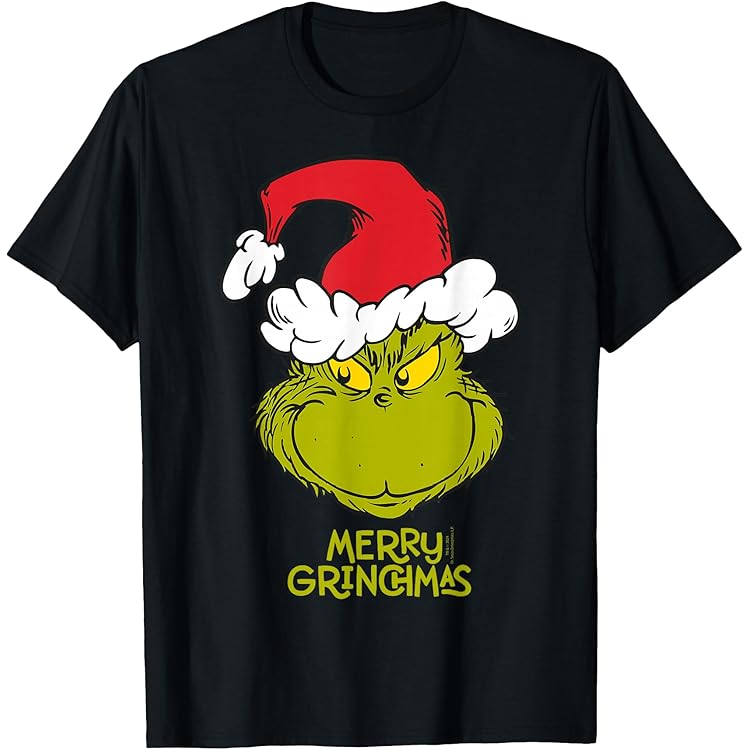 Pull De Noël Grinch - Sweat-shirt Enfant Festif Avec Motif Père Noël - Cadeau Amusant