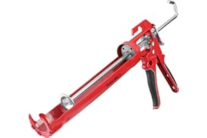 ValueMax Kartuschenpresse, Hochleistungs-Kartuschenpistole Silikonspritze für Kartuschen bis 380ml, mit 9:1 Übersetzung, Küche Badezimmer Fenster