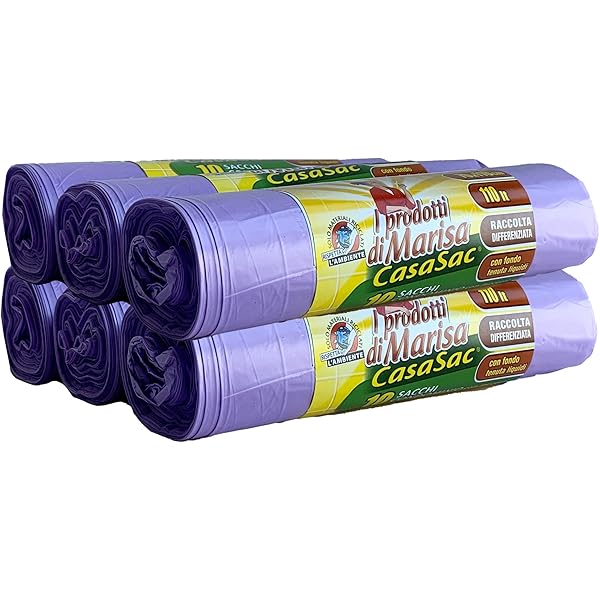 Sacchetti Per Rifiuti Deiss Premium 25 Pezzi - 700x1100 Mm, Giallo, Tipo 60 - Foto 7