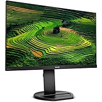 Philips Monitor 241B8QJEB, 24", LED IPS, FHD, 3 Side Frameless, Regolabile Ergonomicamente, HUB USB, Casse Audio Integrate, D